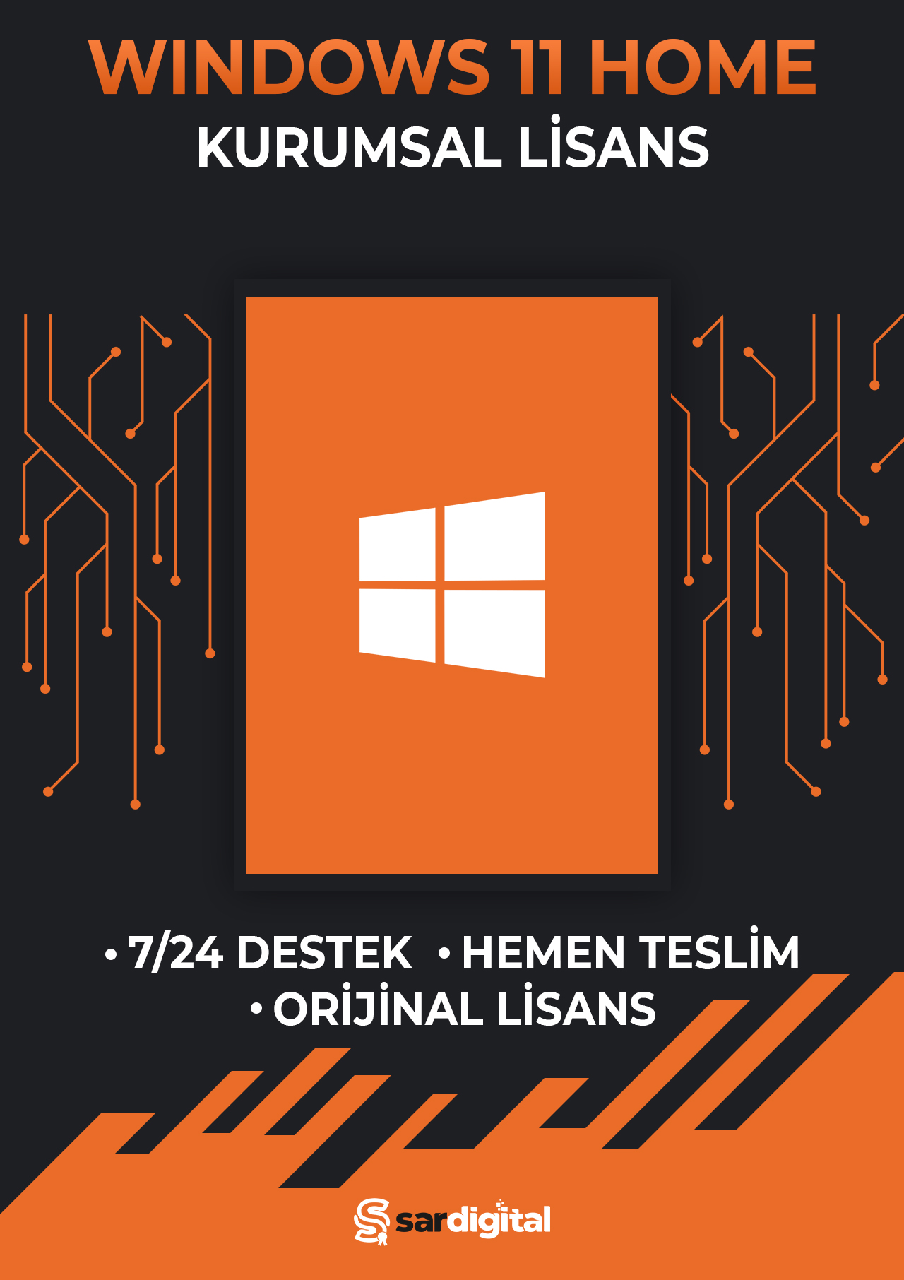 Windows 11 Home Kurumsal Lisans Anahtarı Satın Al Sardigital 3128